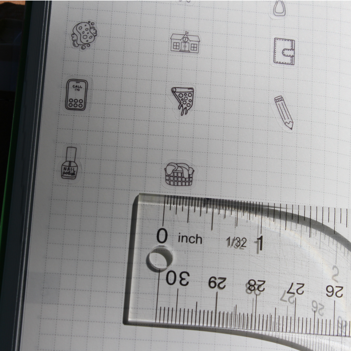 Laundry Basket Icon Stickers