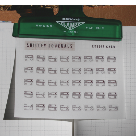 Credit Card Icon Sticker
