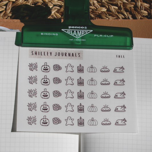 Fall Icon Stickers