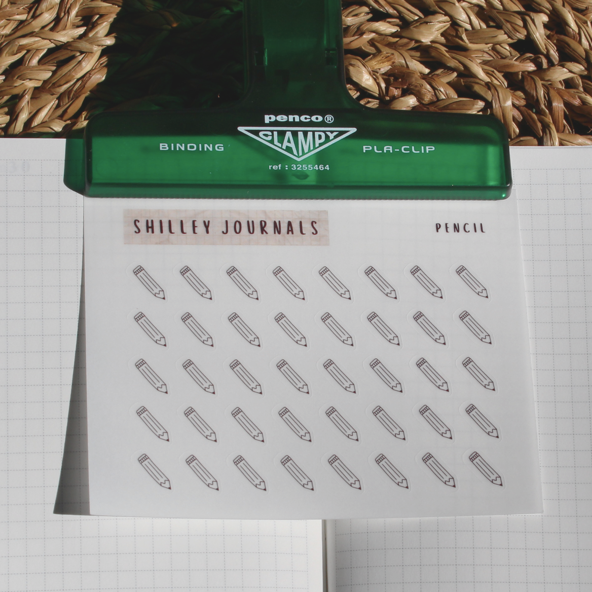 Pencil Icon Stickers