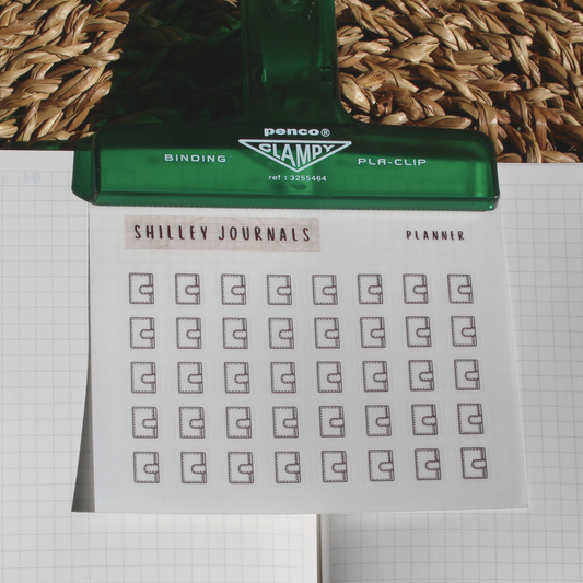 Planner Icon Stickers