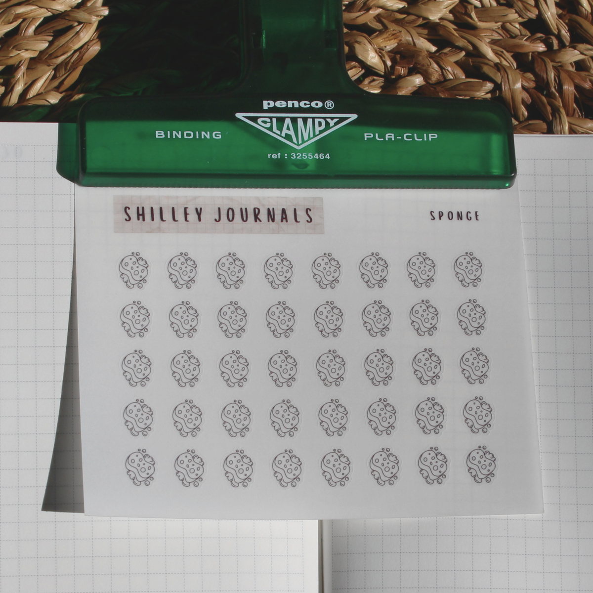 Sponge Icon Stickers