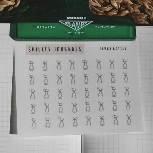 Spray Bottle Icon Stickers