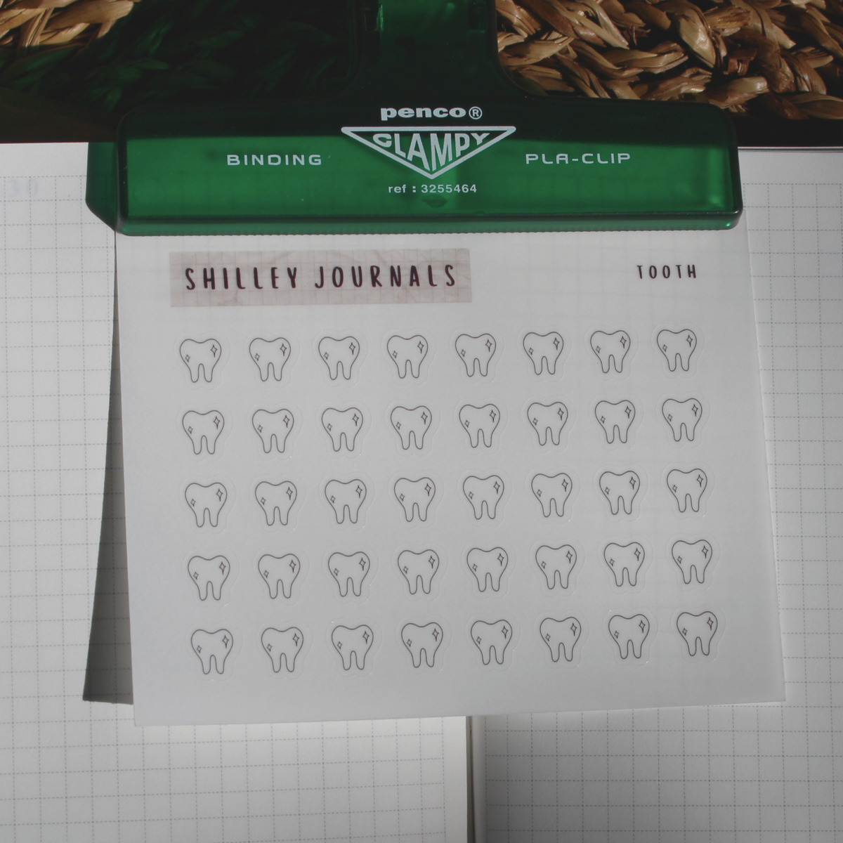 Tooth Icon Stickers
