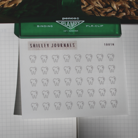 Tooth Icon Stickers