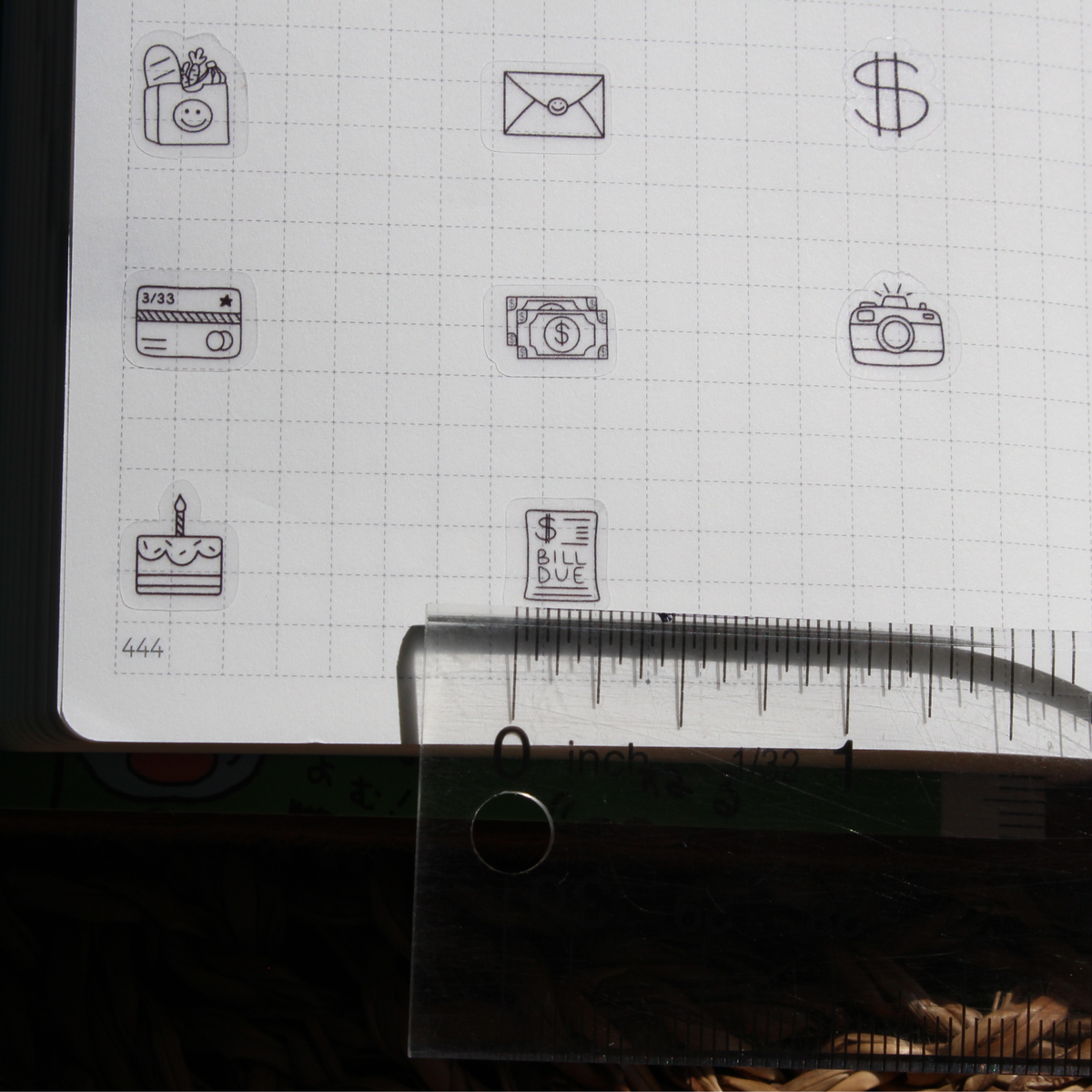 Bill Due Icon Sticker