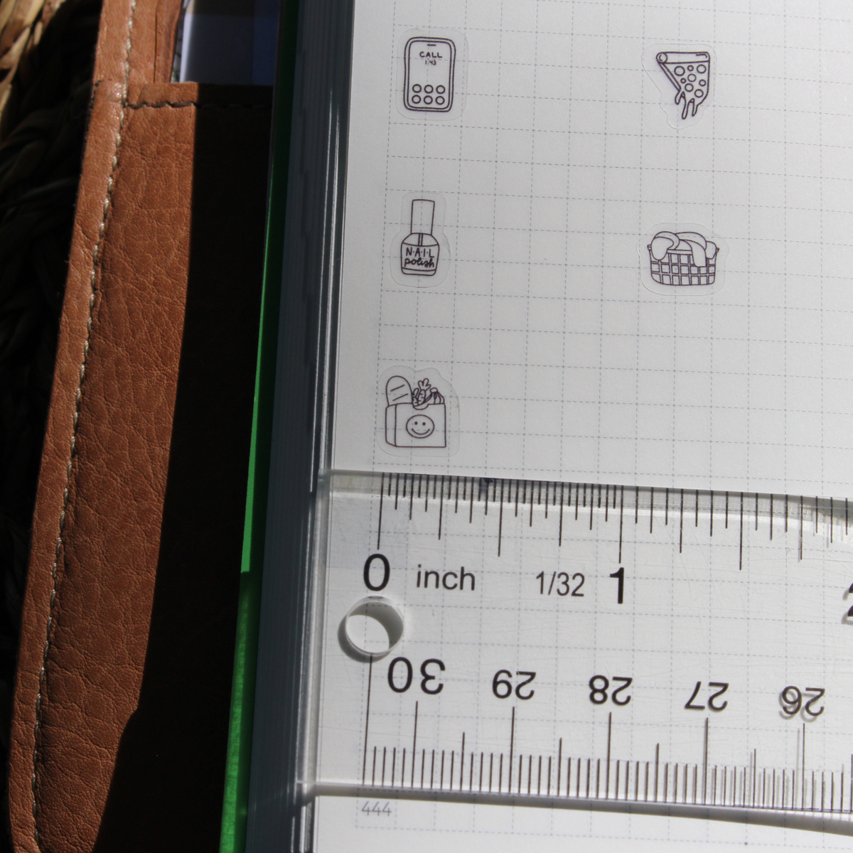 Grocery Bag Icon Stickers
