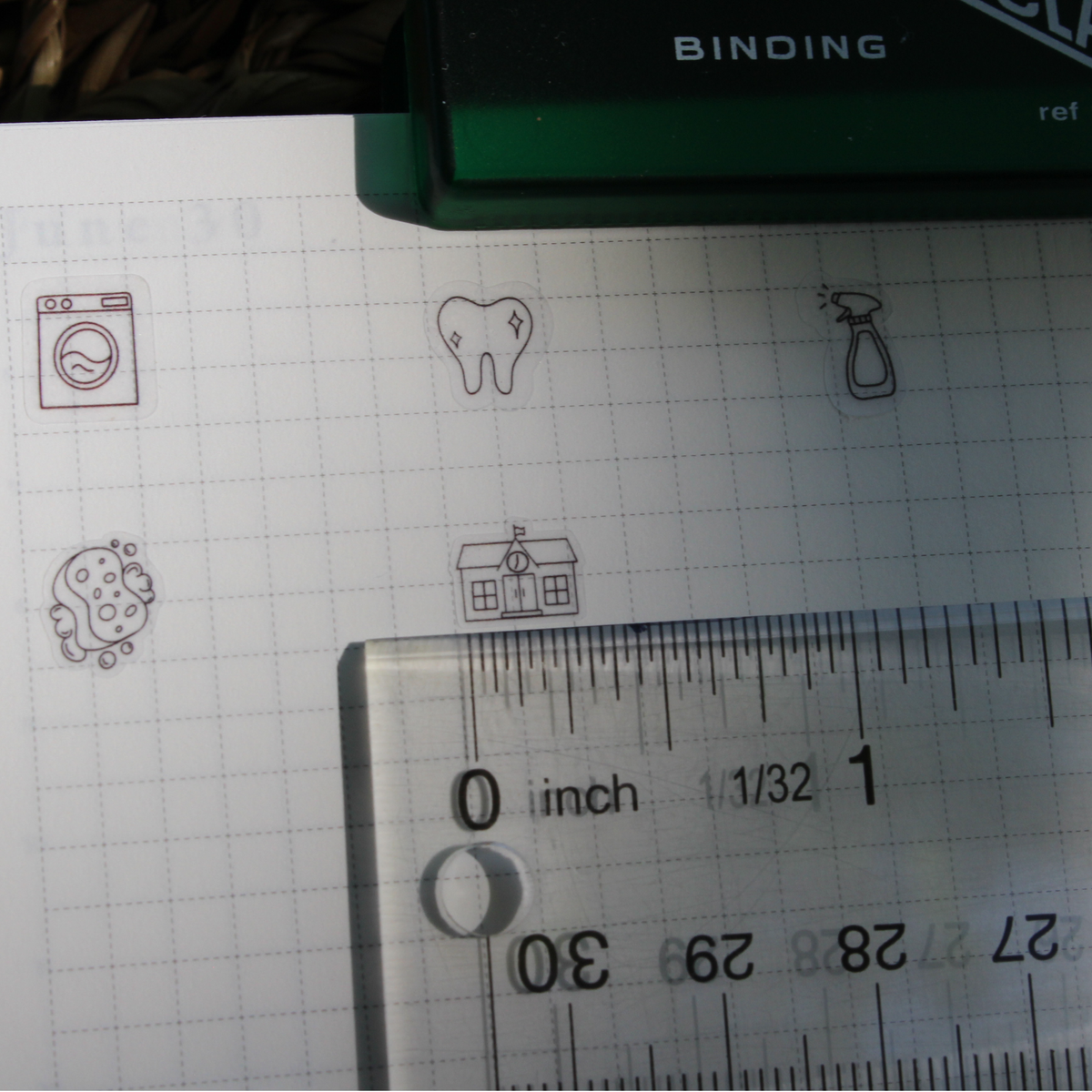 School Icon Stickers